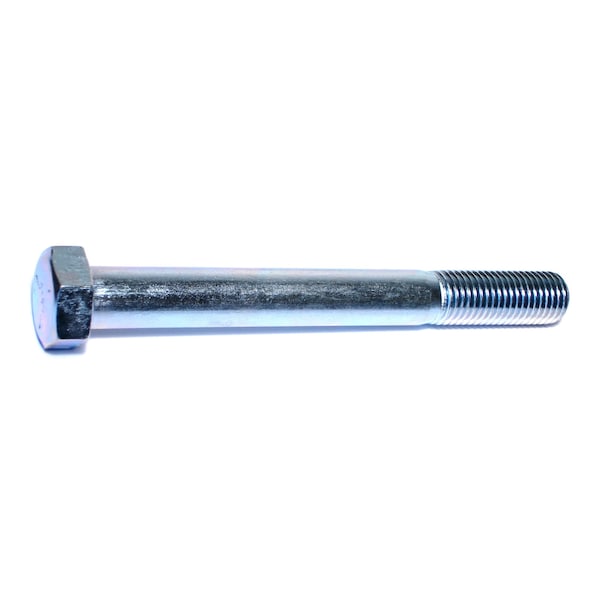 Midwest Fastener Grade 5, 7/8"-9 Hex Head Cap Screw, Zinc Plated Steel, 8 in L, 5 PK 53426 - main